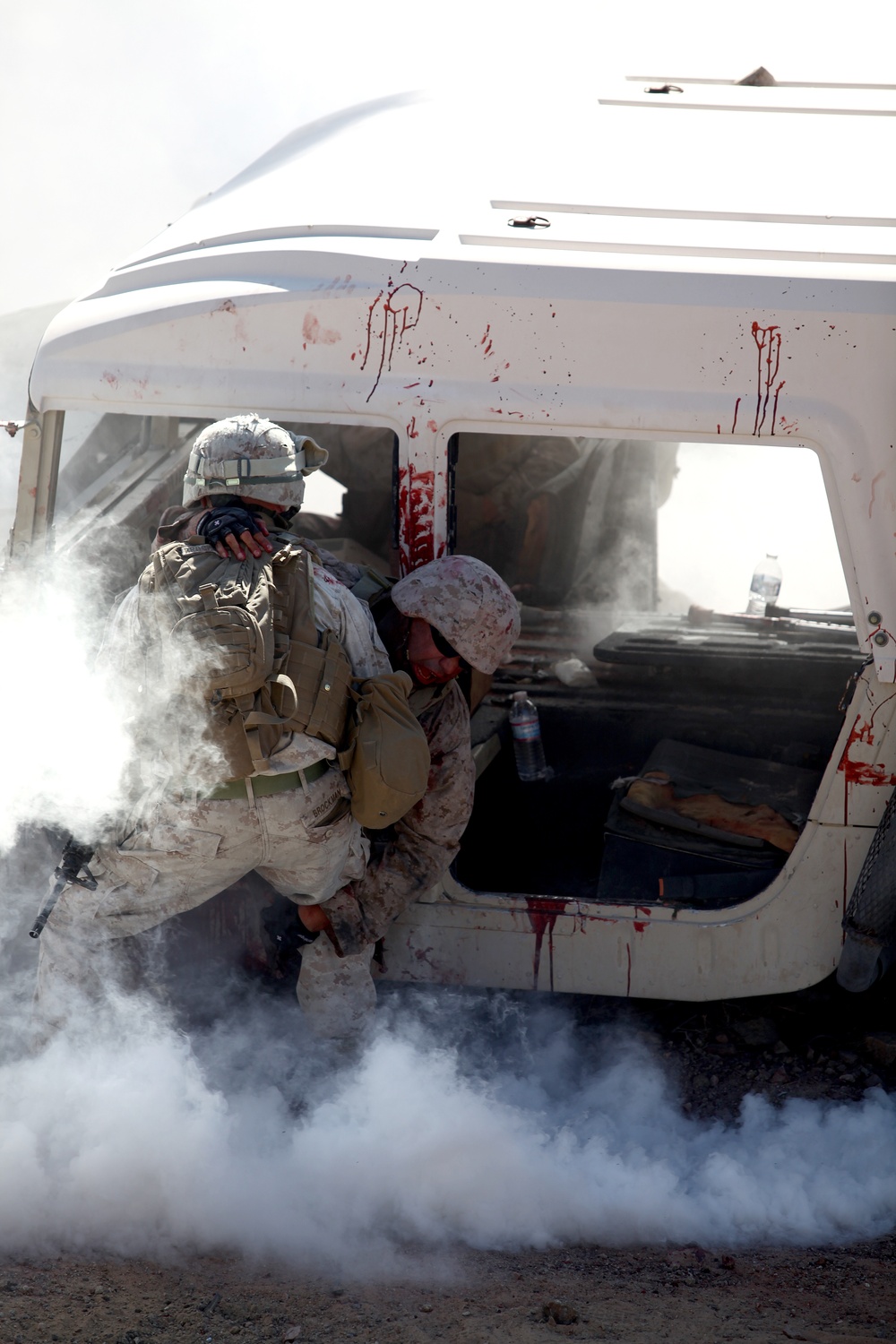 Simulated Casualties Provide Realistic Training for CLR-2