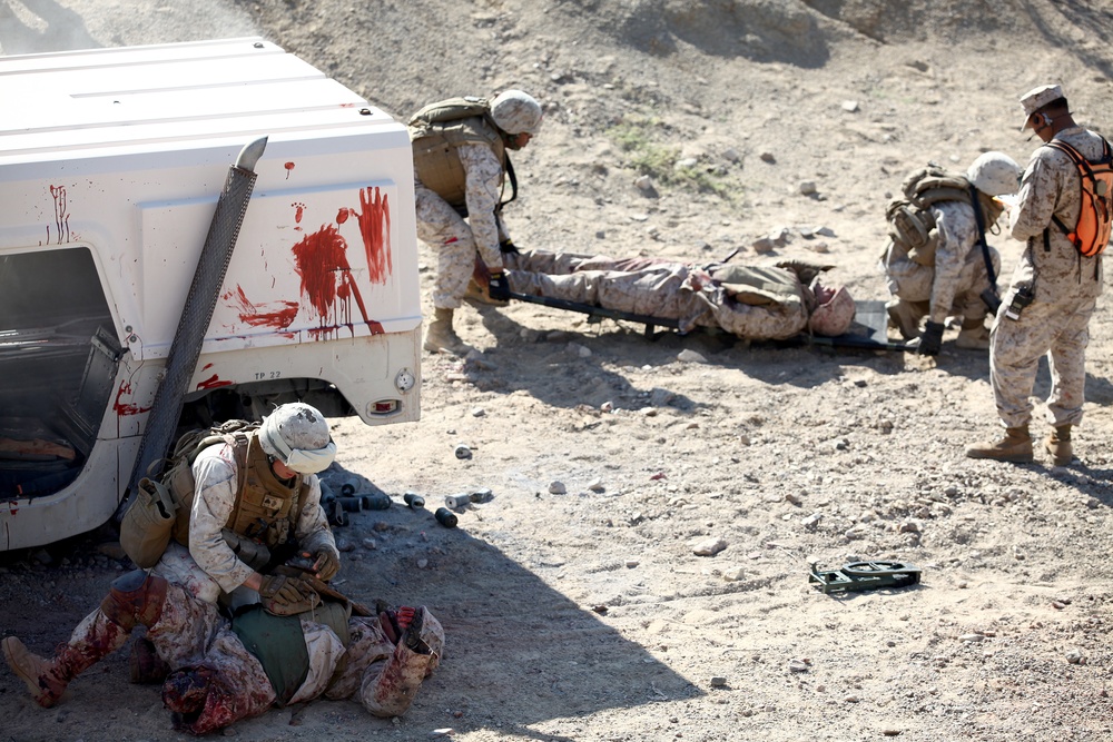 Simulated Casualties Provide Realistic Training for CLR-2