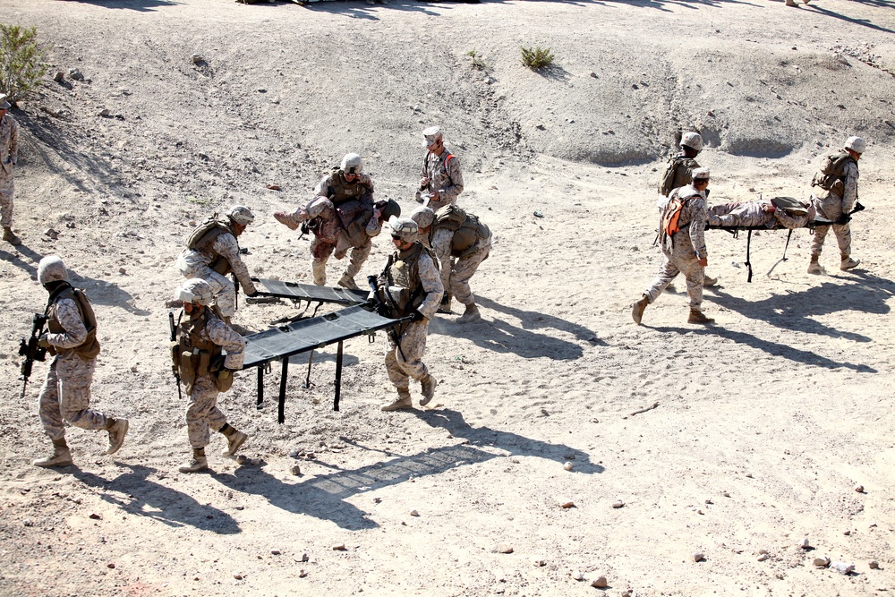 Simulated Casualties Provide Realistic Training for CLR-2