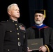 Amos honored at commencement