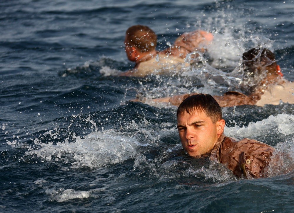 24th MEU Marines complete first week of training in Djibouti