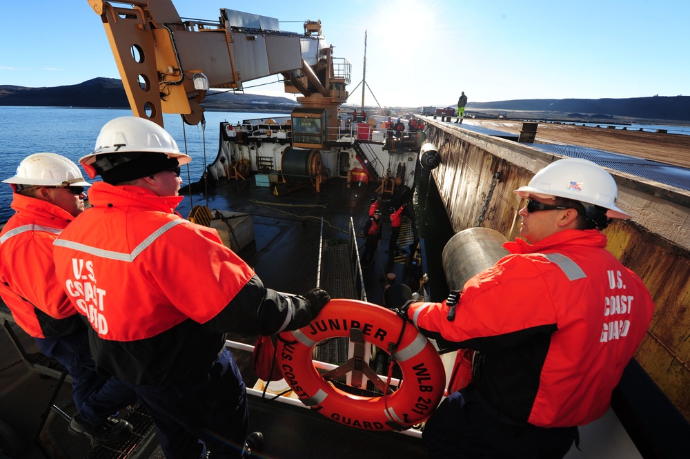 Coast Guard Cutter Juniper participates in Operation Nanook 2012