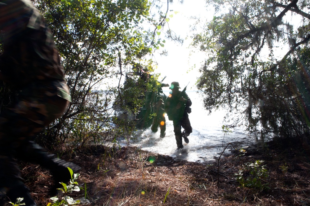 Multinational Riverine Training