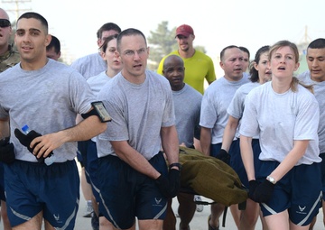 Bagram runners race to raise resources for wounded warriors