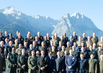 ISAF and NTMA senior enlisted brief NATO partners
