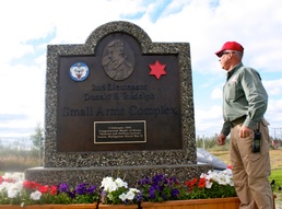 Wainwright range dedicated to World War II hero