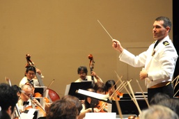 US 7th Fleet band performance in Yokosuka