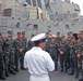 USS McFaul departs Koper, Slovenia