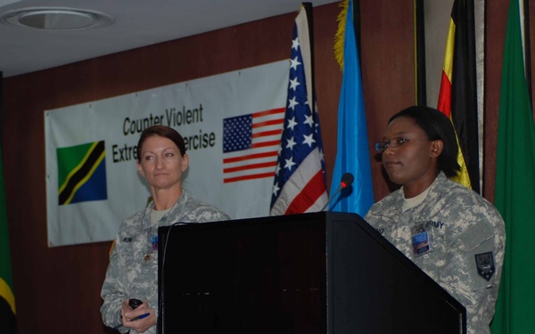 Missouri Army National Guard soldier reunites with sister during Eastern Accord 2012