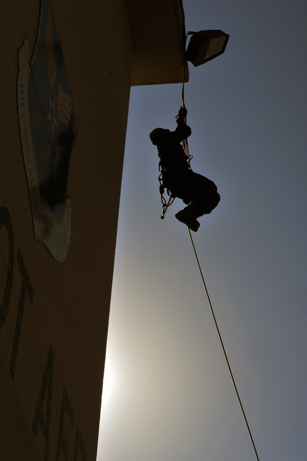 Airmen firefighters ascend to new heights in annual training