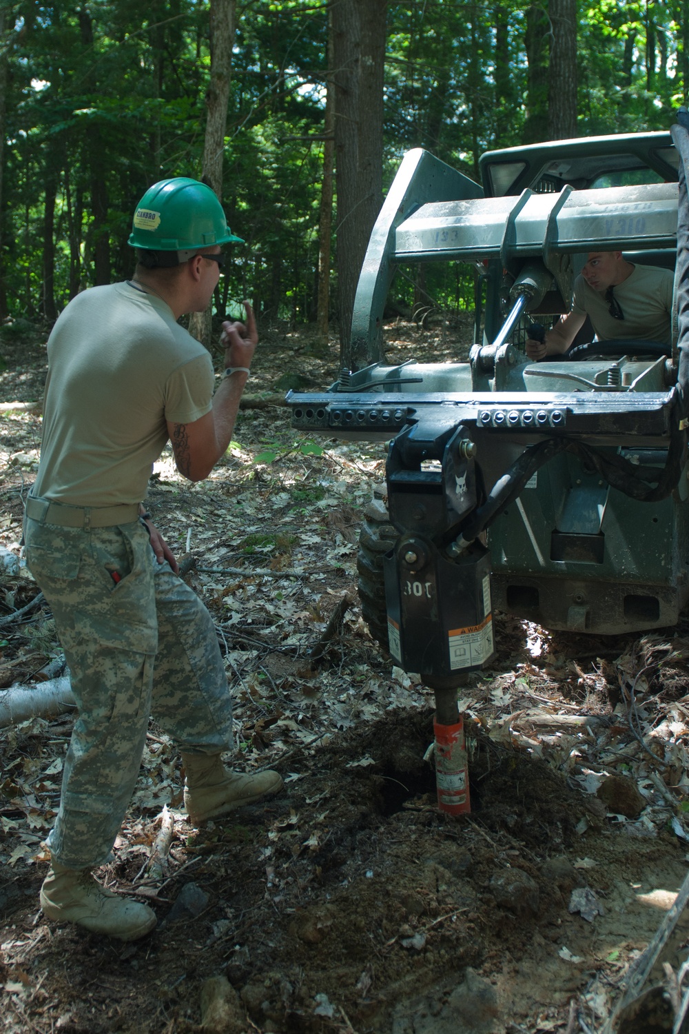 133rd Engineer Battalion gives back