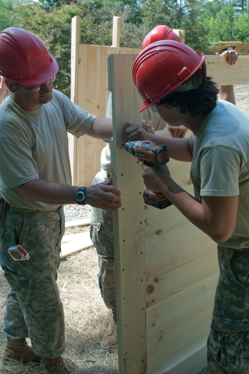 133rd Engineer Battalion gives back