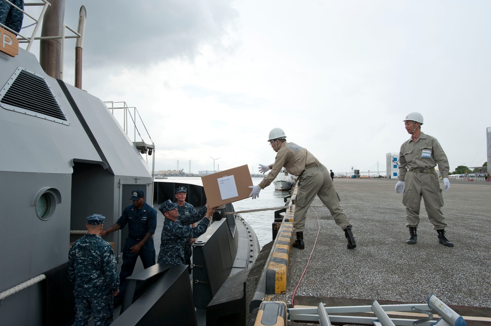 Joint disaster drill