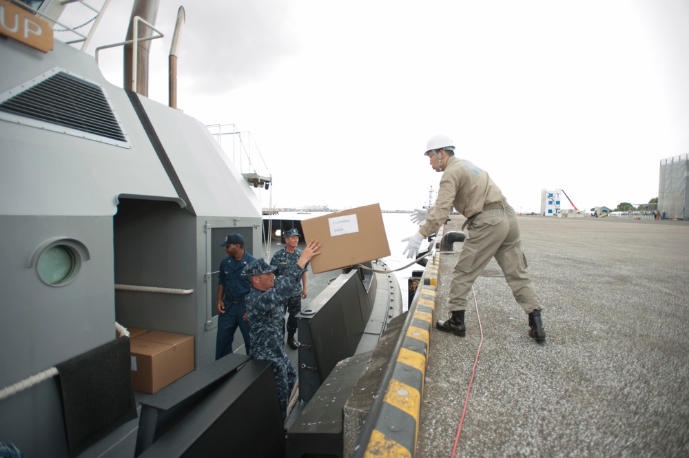 Joint disaster drill