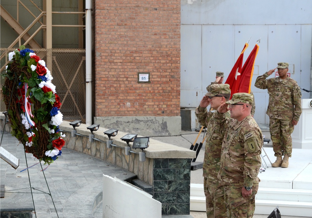 Soldiers commemorate 9/11 on Bagram Air Field