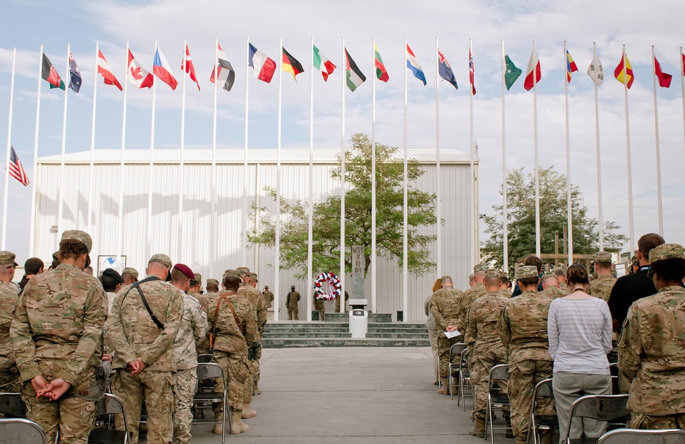 Soldiers commemorate 9/11 on Bagram Air Field