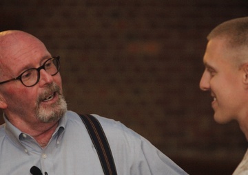 World-renowned motivational speaker, double amputee drives home safety aboard Cherry Point