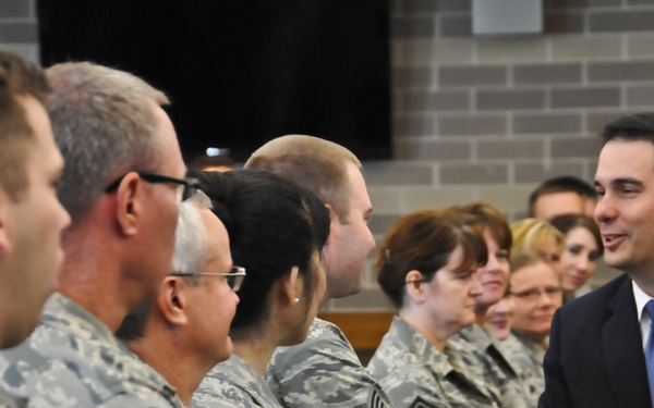 Meeting the governor