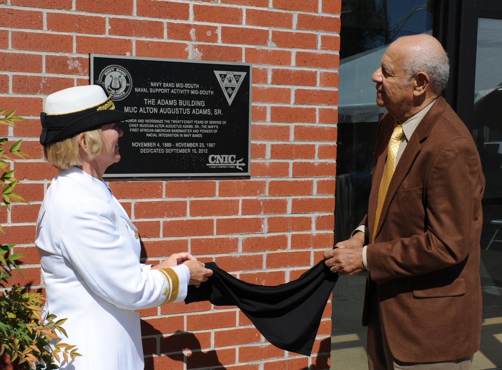 Building dedication honors first Navy African-American bandmaster