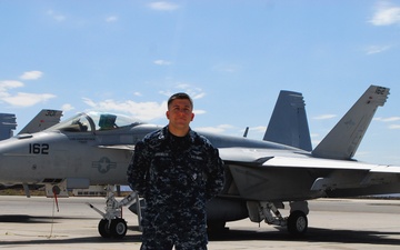 VX-9 sailor selected for conversion to the Naval Aircrewman Operator Rating