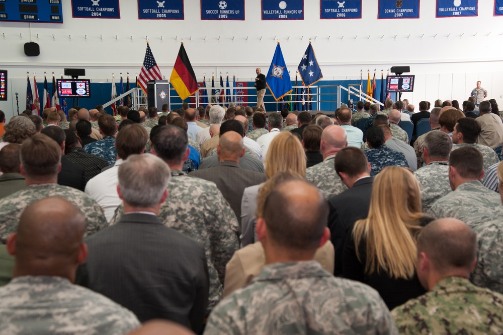 European Command all hands call