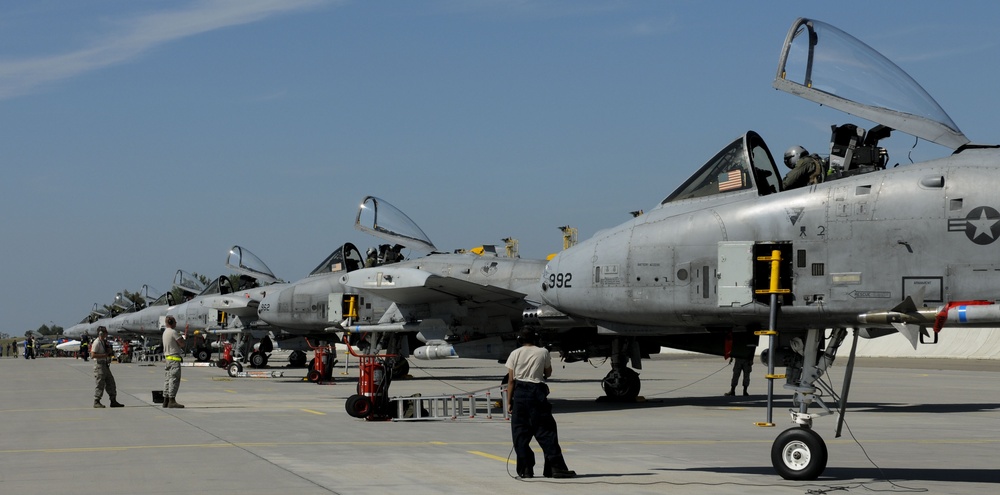 Techs, pilots and maintainers ensure RARO 12 missions are go