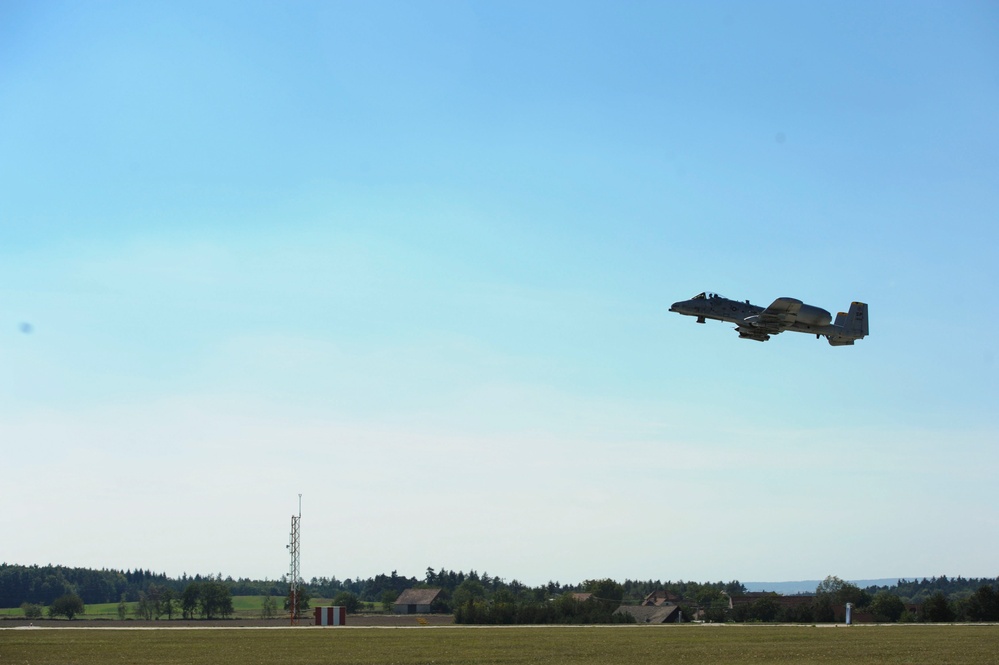 A-10s take off for RARO 12 CAS, FAC mission