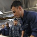 George H.W. Bush is in the Atlantic Ocean conducting carrier qualifications.