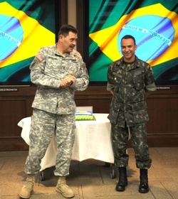 Army South celebrates Independence Day with partner nation, Brazil [Image 1 of 2]