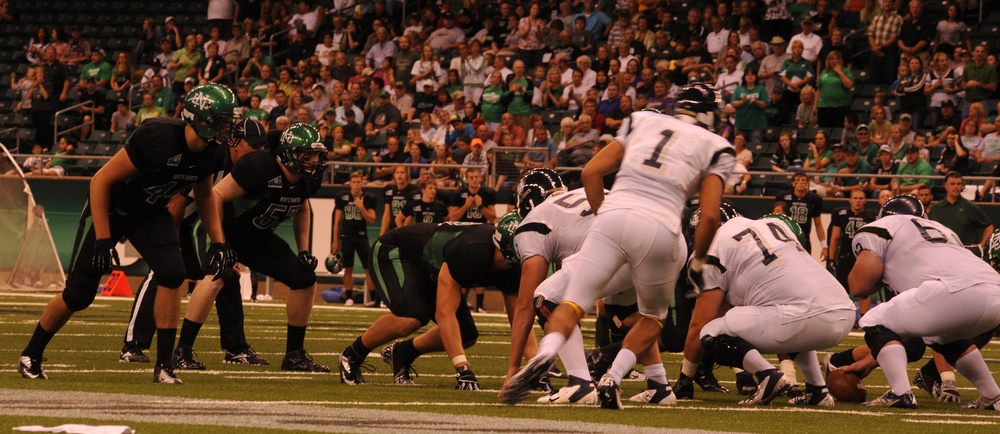 UND and MAC give back at Military Appreciation Day event