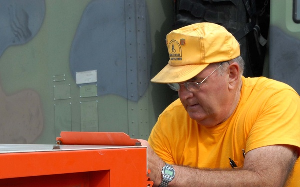 NC Baptist men cleanse the Guard
