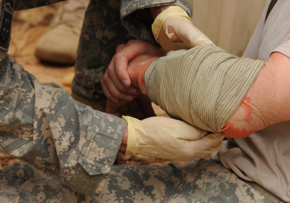 Medics compete in competition