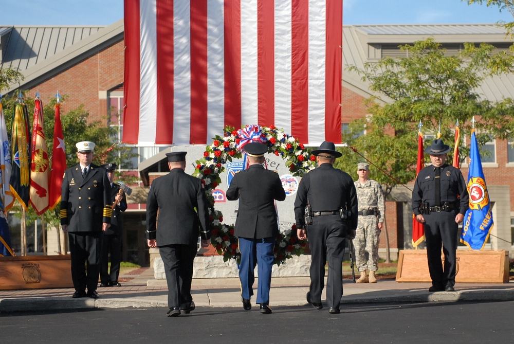 Fort Drum 9/11 Wreath Laying Ceremony