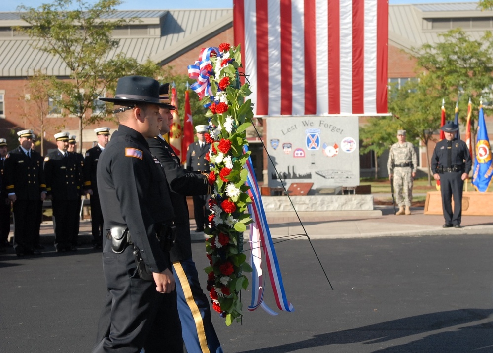 Fort Drum 9/11 Wreath Laying Ceremony