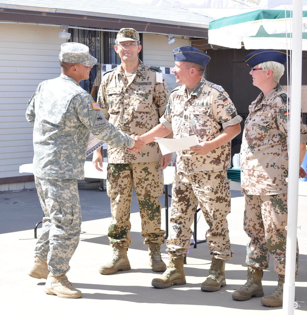 German Efficiency Badge Ceremony