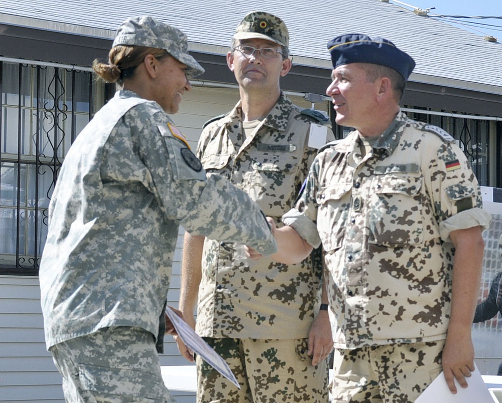 German Efficiency Badge Ceremony