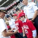 Adm. Winnefeld Jr. at Nationals game