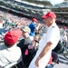 Adm. Winnefeld Jr. at Nationals game