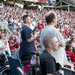 Adm. Winnefeld Jr. at Nationals game