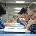 USS Blue Ridge sailors take the E-5 exam
