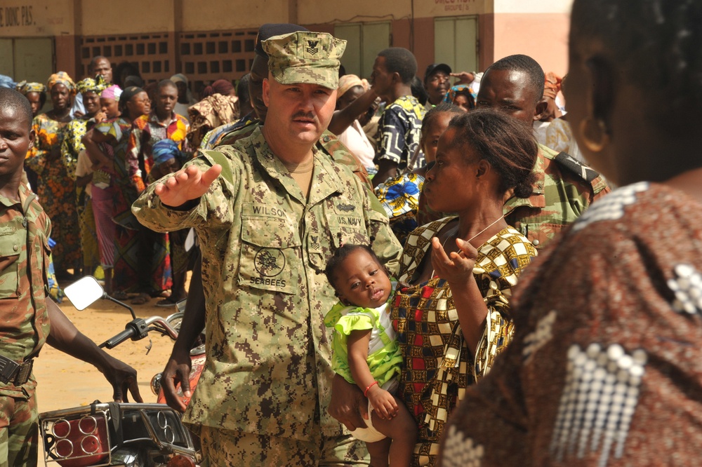 APS assists locals during a health fair