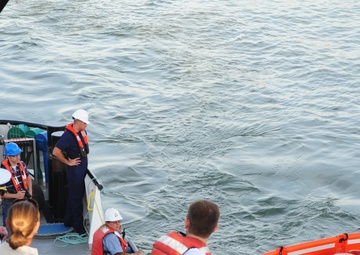 Coast Guard, EPA demonstrate Vessel of Opportunity Skimming System along Cleveland Harbor