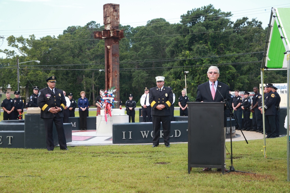 A moment to reflect: Havelock, Cherry Point communities pay respects at 9/11 Memorial Plaza