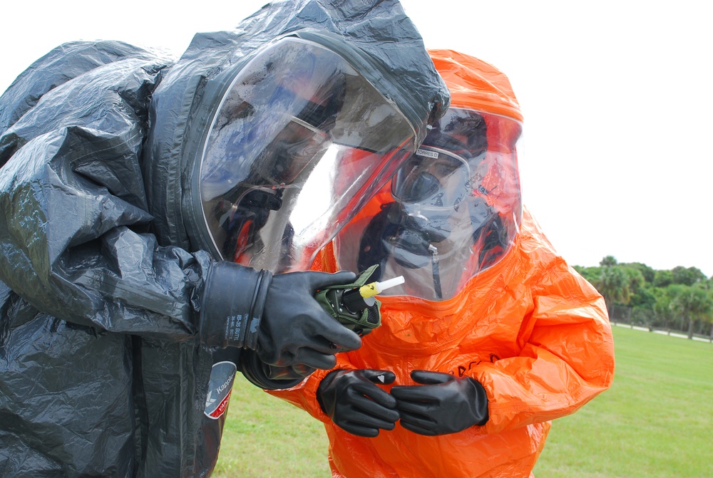 44th Civil Support Team partners with HAZMAT professionals in Brevard County