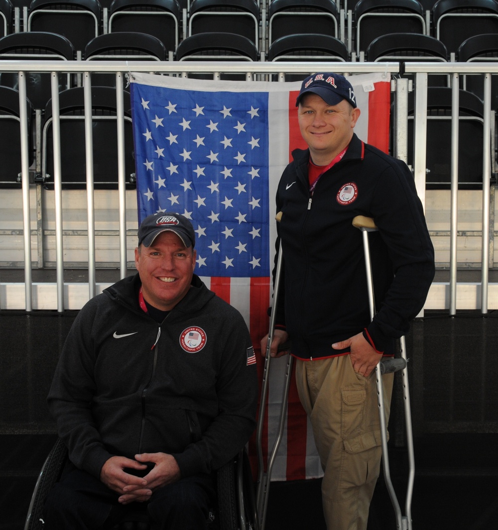 Paralympian sets stage for recovery - inspiring others through the sport of shooting
