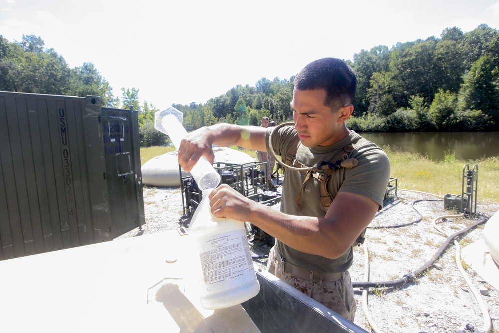 Water purification specialists field new lightweight system at Fort Pickett