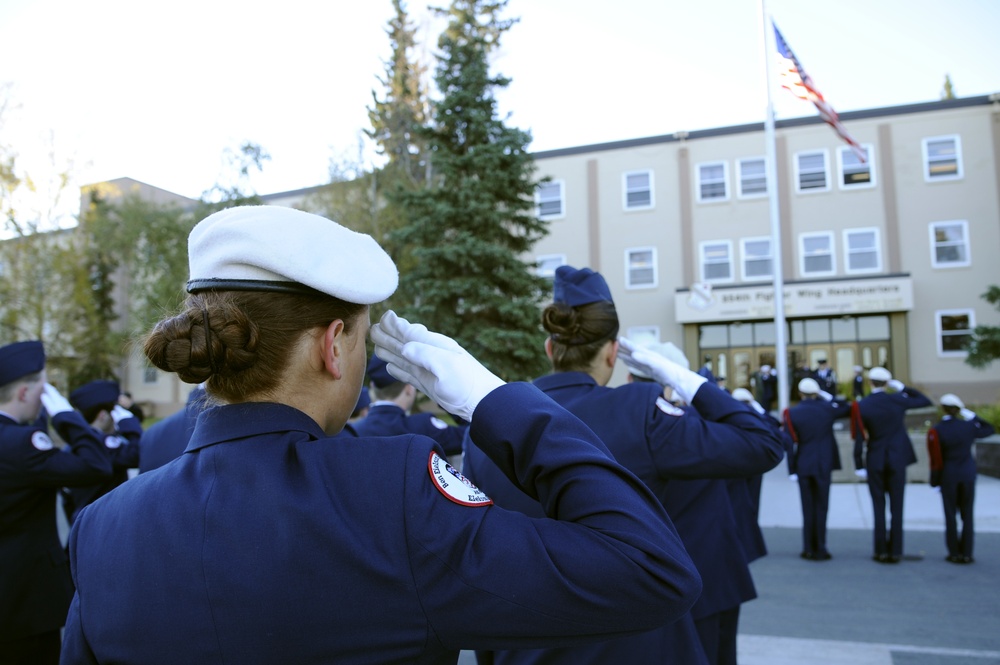 Eielson JROTC honors Patriot Day