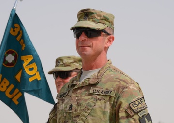 Zabul Agribusiness Development Team combat patch ceremony