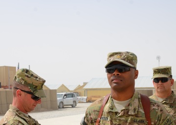 Zabul Agribusiness Development Team combat patch ceremony