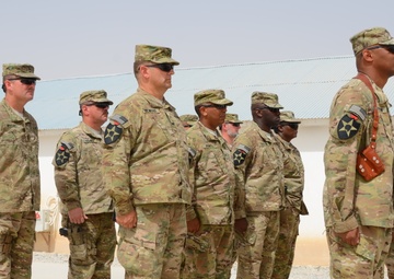 Zabul Agribusiness Development Team combat patch ceremony